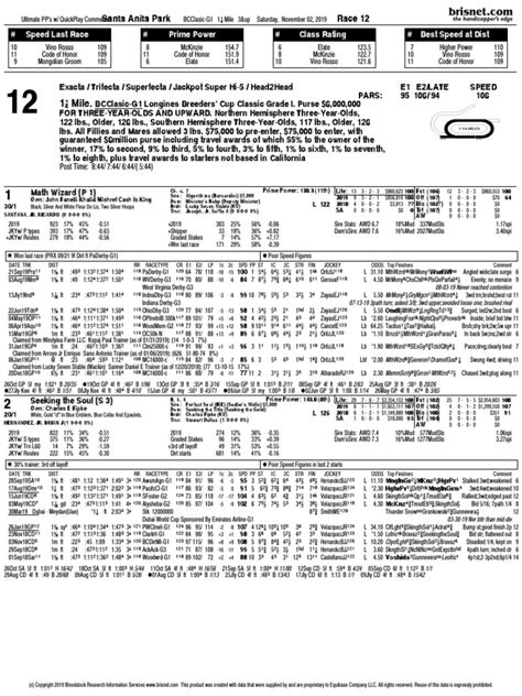 free past performances horse racing|results daily racing form.